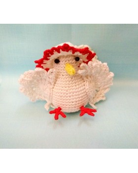  Amigurumi Soft Toy- Handmade Crochet- Chicken